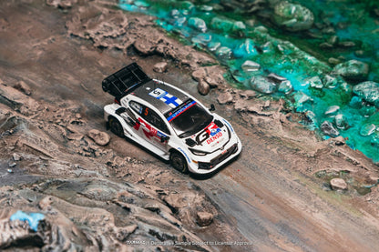 [Pre-Order] Tarmac Works Toyota GR YARIS Rally1 HYBRID Rally Finland 2024 Sami Pajari - Enni Mälkönen & Tarmac Cards Combo T64-085-24FR05 1/64 Diecast