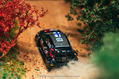 Tarmac Works Toyota GR YARIS Rally1 HYBRID Rally Latvia 2024 Winner Kalle Rovanperä - Jonne Halttunen T64-085-24RL69 1/64 Diecast