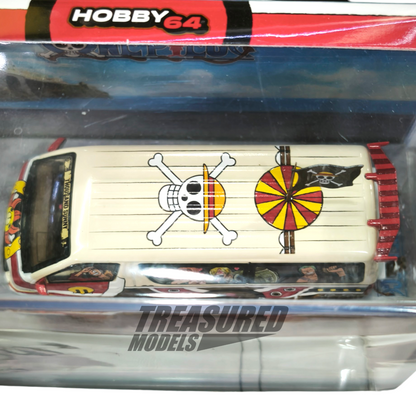 Tarmac Works Toyota Hiace Widebody One Piece Thousand Sunny 1/64 Die Cast