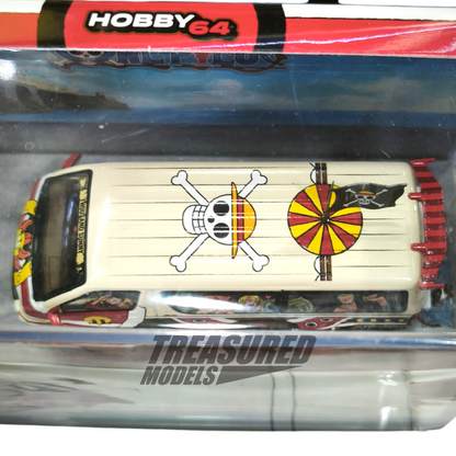 Tarmac Works Toyota Hiace Widebody One Piece Thousand Sunny 1/64 Die Cast