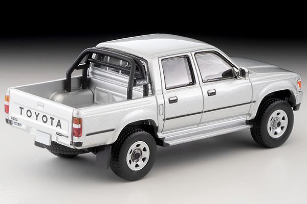 Tomica Limited Vintage Neo Toyota Hilux 4WD Pickup DoubleCab SSR (Silver) 1991 LV-N256c 1/64 Die Cast