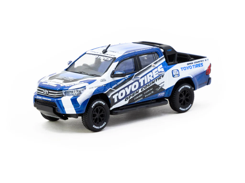Tarmac Works Toyota Hilux Toyo Tires T64-041-TOYO 1/64 Diecast