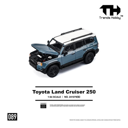 *Pre-Order* Trends Hobby Toyota Land Cruiser 250 BLUE 241079B 1/64 Diecast
