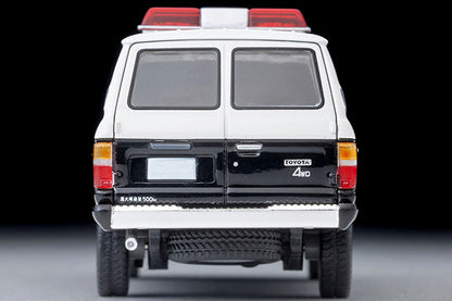 TomyTEC Tomica Limited Vintage NEO Toyota Land Cruiser 60 Patrol Car (Hokkaido Police) LV-N371a 1/64 Diecast