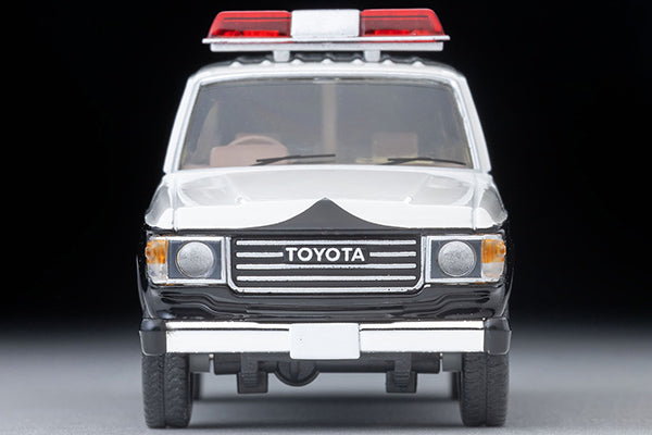 TomyTEC Tomica Limited Vintage NEO Toyota Land Cruiser 60 Patrol Car (Hokkaido Police) LV-N371a 1/64 Diecast