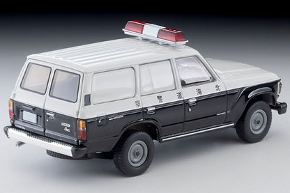 TomyTEC Tomica Limited Vintage NEO Toyota Land Cruiser 60 Patrol Car (Hokkaido Police) LV-N371a 1/64 Diecast