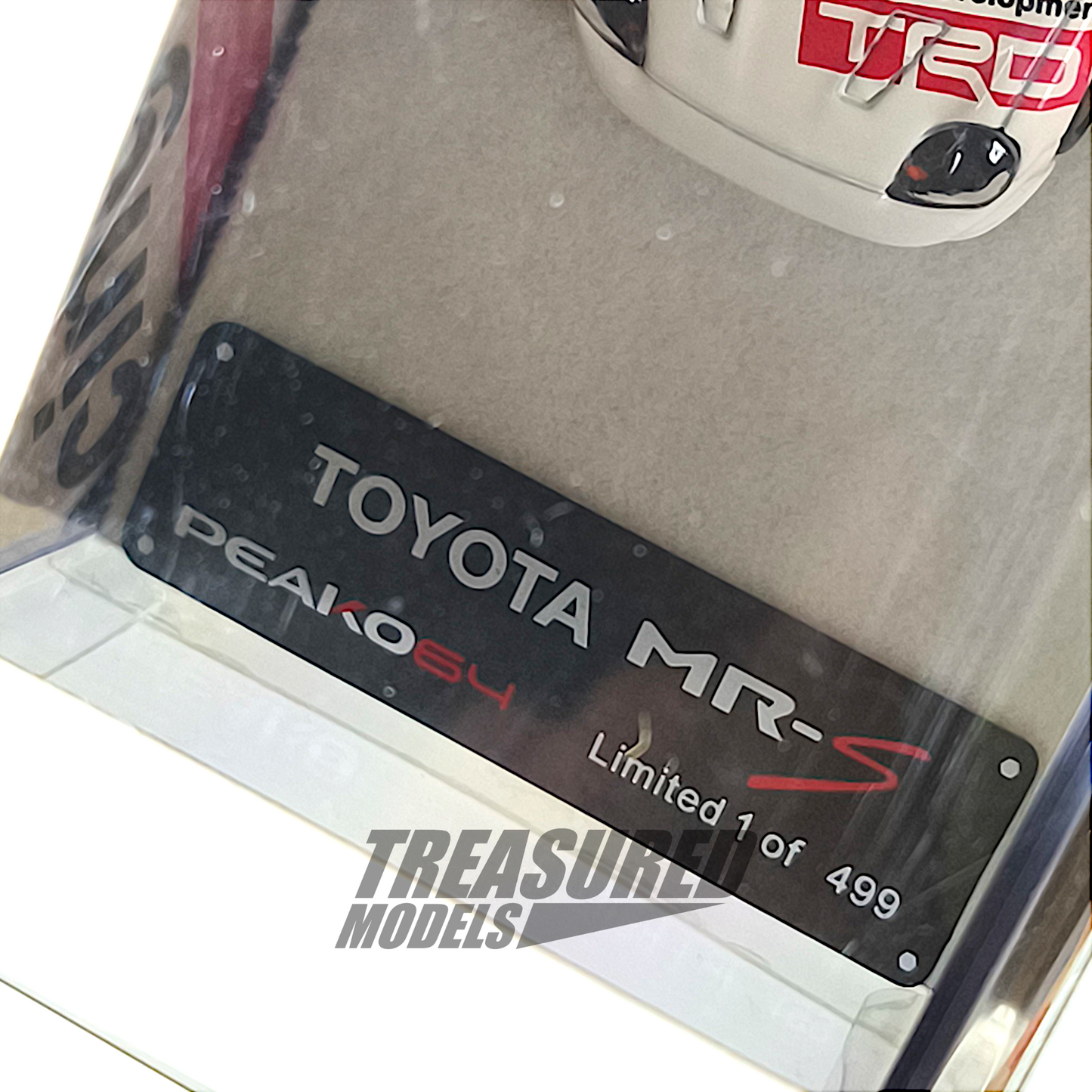 Peako64 Toyota MR-S TRD MDX2024 Exclusive 1/64 Diecast