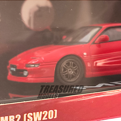 Inno64 Toyota MR2 SW20 Red IN64-MR2SW20-RED 1/64 Die Cast