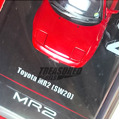 Inno64 Toyota MR2 SW20 Red IN64-MR2SW20-RED 1/64 Die Cast
