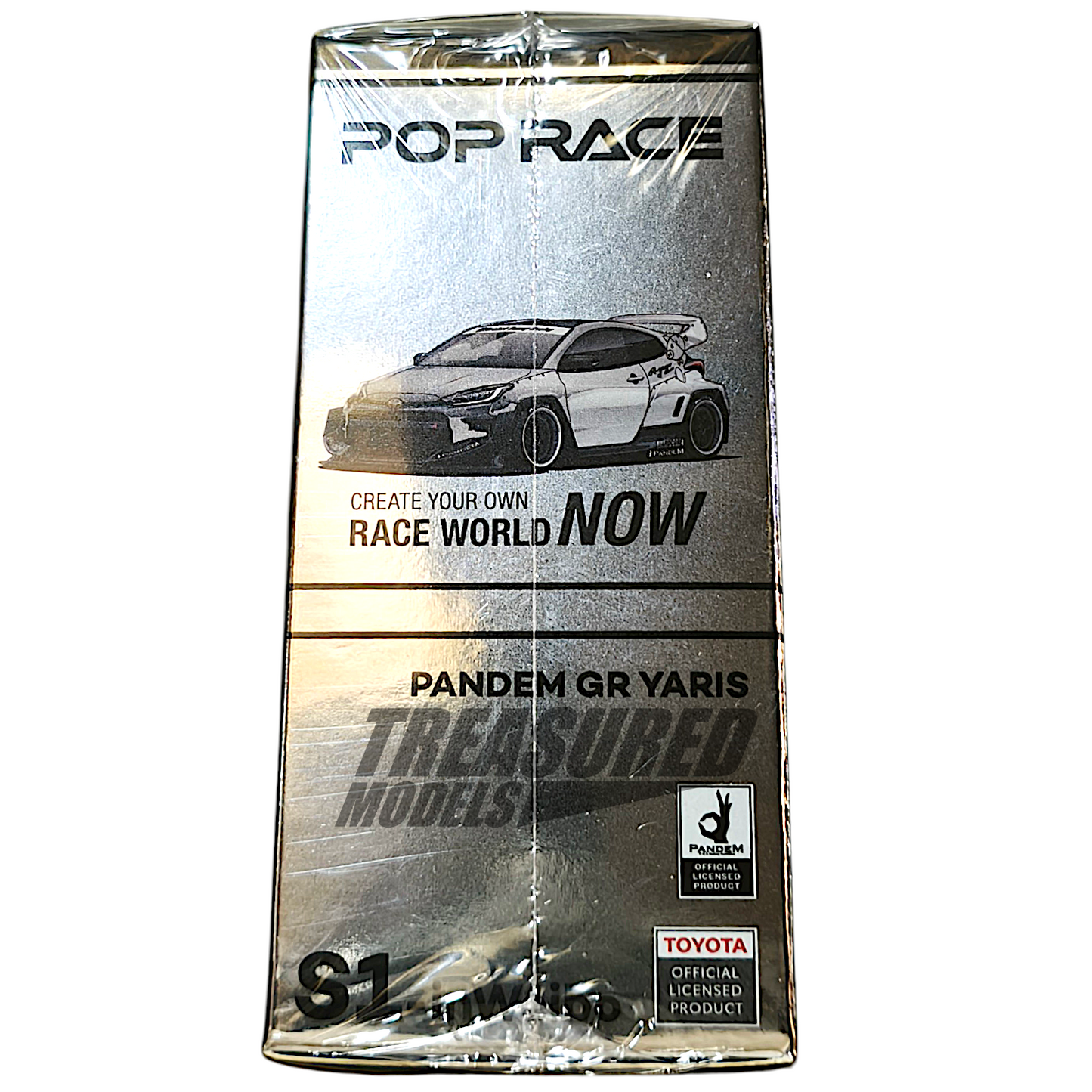 Pop Race Toyota Pandem GR Yaris China Exclusive S1-inWeibo 1/64 Diecast