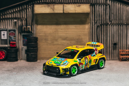 Tarmac Works Toyota Pandem GR Yaris Toy Story 30th Anniversary TAS HK Event Exclusive 1/64 Diecast