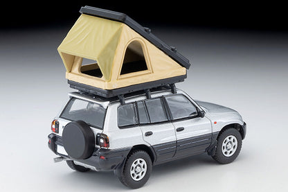 *Pre-Order* Tomica Limited Vintage Neo Toyota RAV4J V (Silver) with tent LV-N354c 1/64 Die Cast