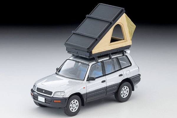 *Pre-Order* Tomica Limited Vintage Neo Toyota RAV4J V (Silver) with tent LV-N354c 1/64 Die Cast