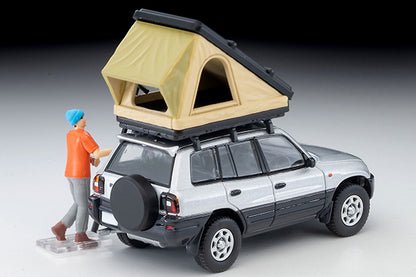 *Pre-Order* Tomica Limited Vintage Neo Toyota RAV4J V (Silver) with tent LV-N354c 1/64 Die Cast