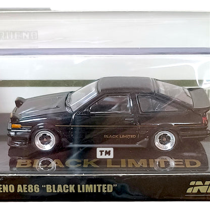 Inno64 Toyota Sprinter Trueno AE86 Black Limited IN64-AE86-BL 1/64 Diecast