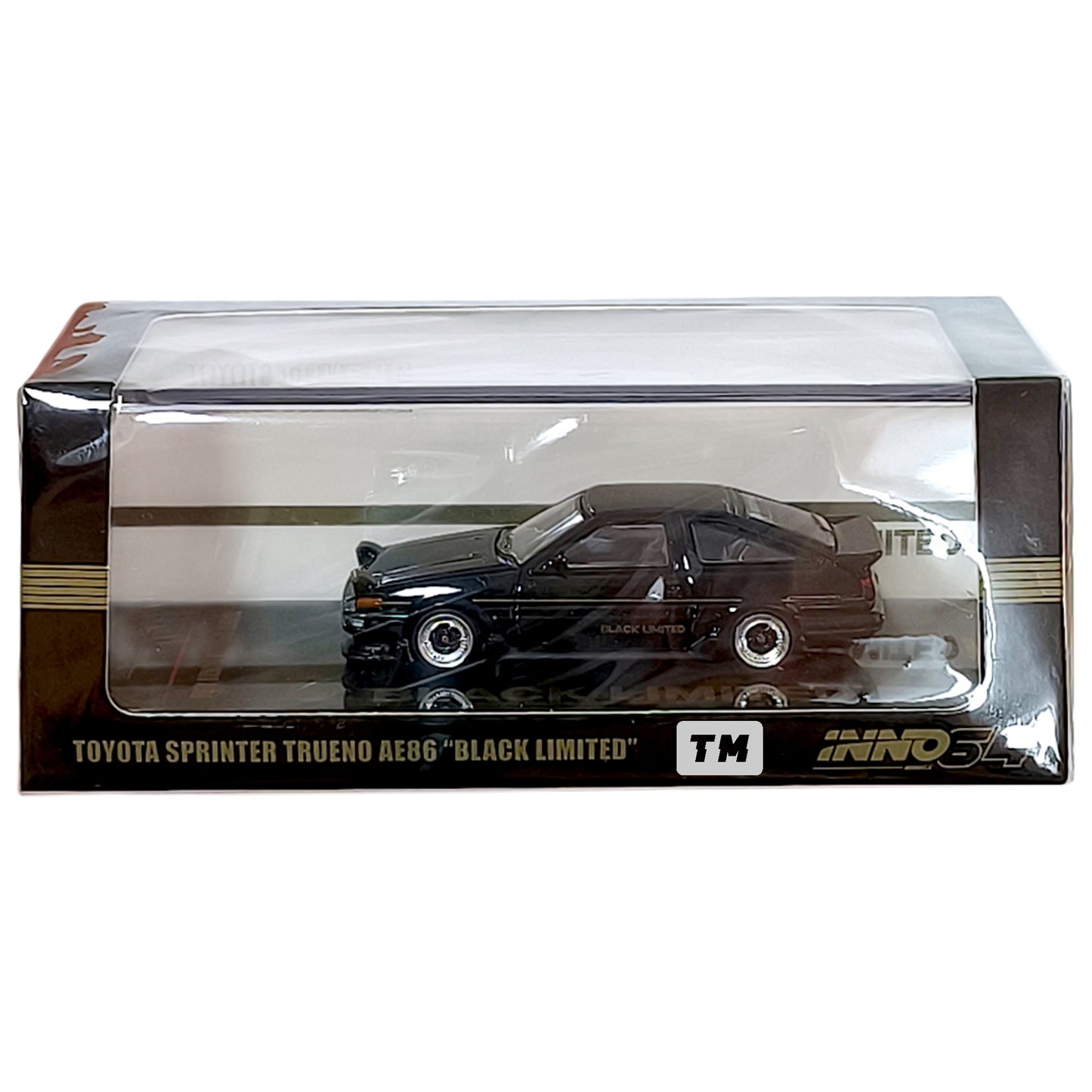 Inno64 Toyota Sprinter Trueno AE86 Black Limited IN64-AE86-BL 1/64 Diecast