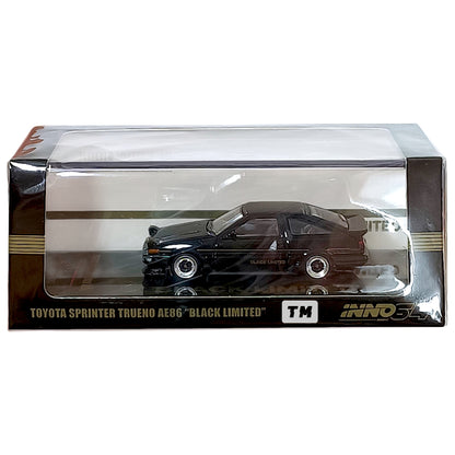 Inno64 Toyota Sprinter Trueno AE86 Black Limited IN64-AE86-BL 1/64 Diecast