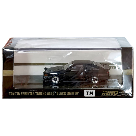 Inno64 Toyota Sprinter Trueno AE86 Black Limited IN64-AE86-BL 1/64 Diecast