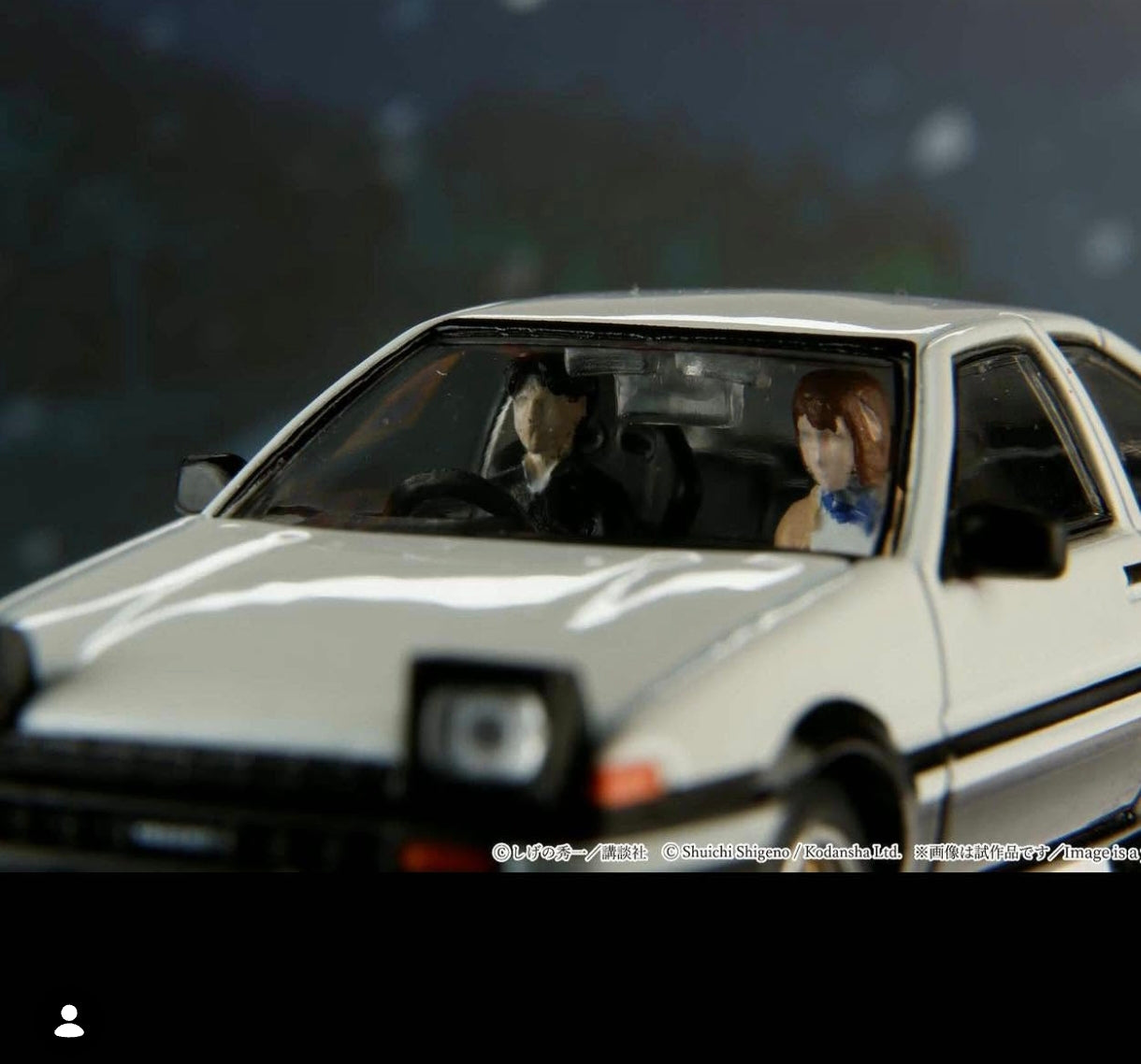 Hobby Japan Toyota Sprinter Trueno AE86 Initial D Takumi Fujiwara & Natsuki Mogi Figure MiniCar A Go Go 2026 Event Exclusive HJDMD001E 1/64 Diecast