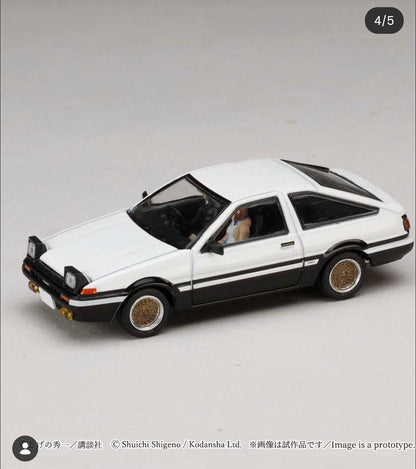 Hobby Japan Toyota Sprinter Trueno AE86 Initial D Takumi Fujiwara & Natsuki Mogi Figure MiniCar A Go Go 2026 Event Exclusive HJDMD001E 1/64 Diecast