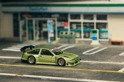 Tarmac Works Toyota Sprinter Trueno AE86 Widebody Green T64G-060-GR 1/64 Diecast