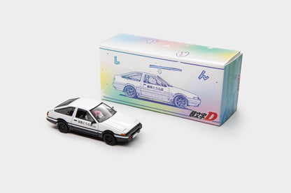 HOBBY JAPAN Toyota Sprinter Trueno Ae86 Takumi Fujiwara &Natsuki Mogi APAxpo 2026 HJDMD001G 1/64 Diecast