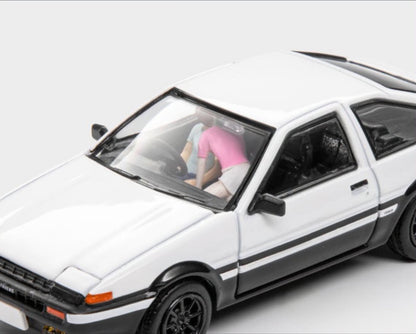 HOBBY JAPAN Toyota Sprinter Trueno Ae86 Takumi Fujiwara &Natsuki Mogi APAxpo 2026 HJDMD001G 1/64 Diecast