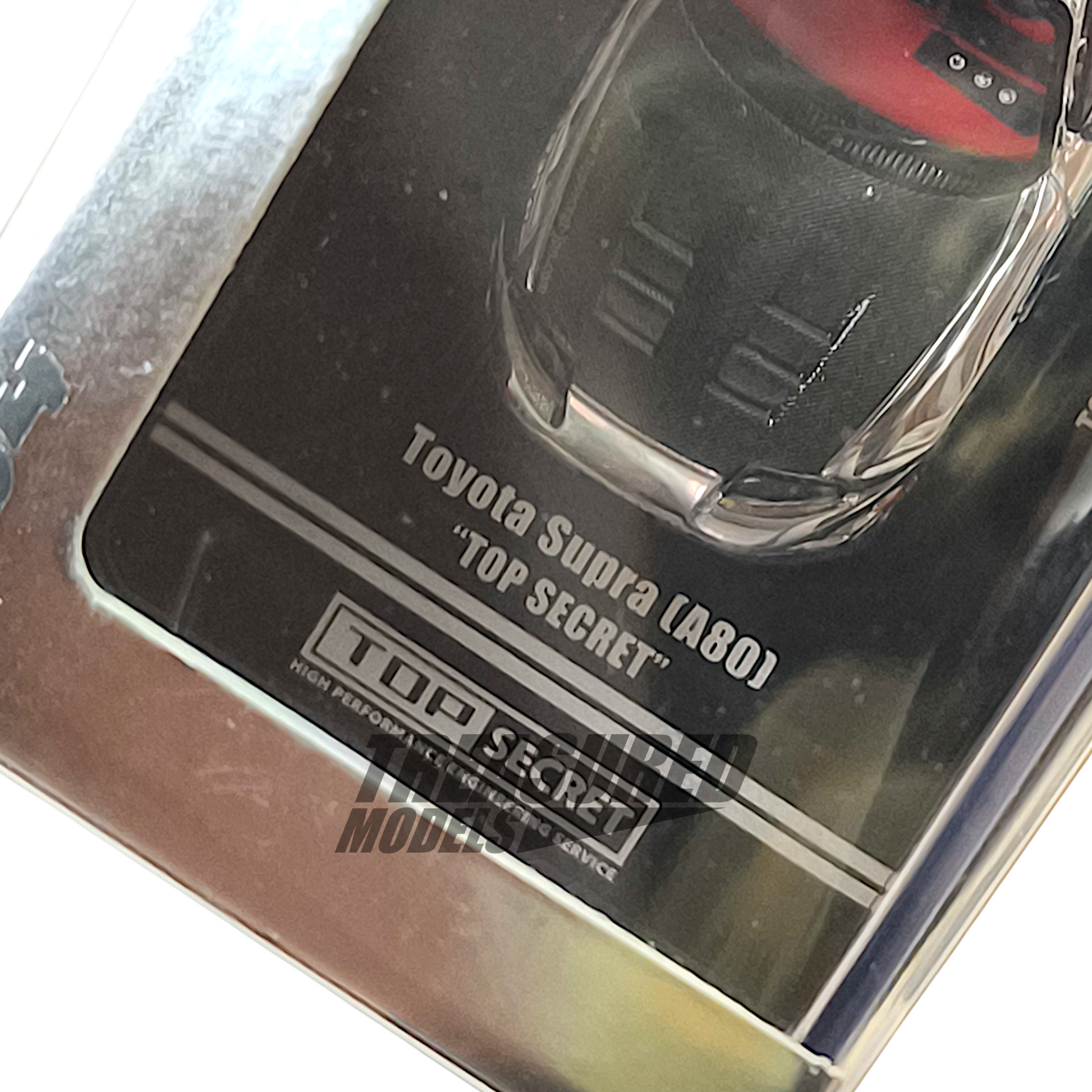 TAS2026] Inno64 Toyota Supra A80 Top Secret Chrome Silver Tokyo