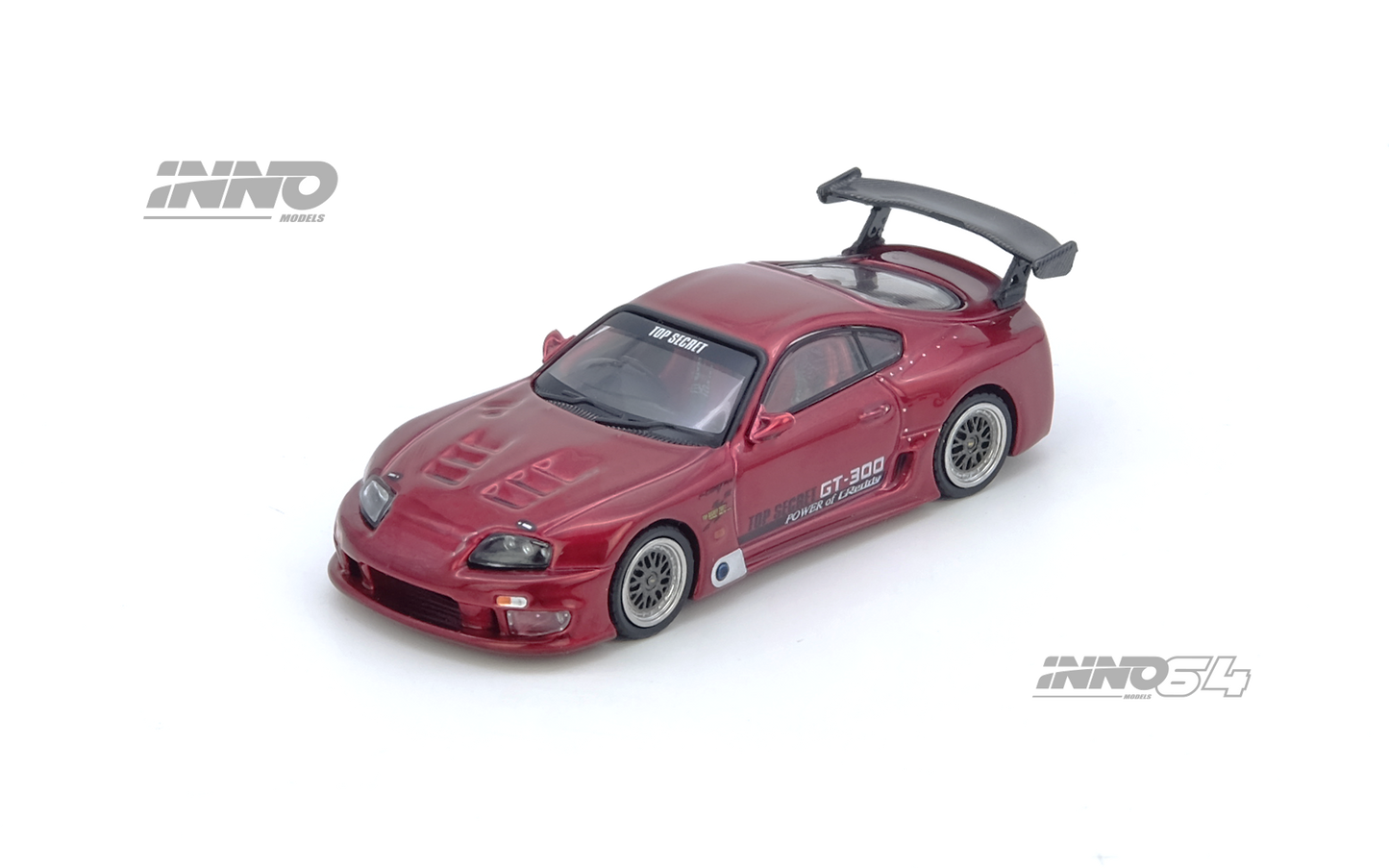 *Pre-Order* Inno64 Toyota Supra A80 Top Secret Red IN64-A80TS-RED 1/64 Die Cast