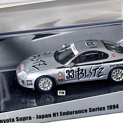 Tarmac Works Toyota Supra Blitz Japan N1 Endurance Series 1994 Fukuyama Motoyama T64-011-BZ 1/64 Diecast