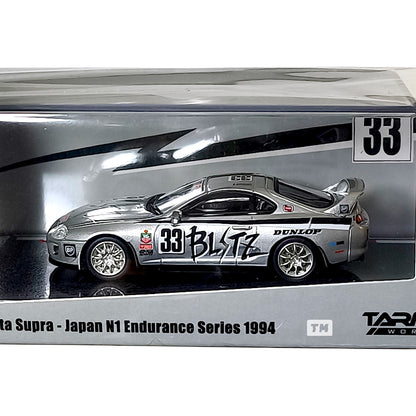Tarmac Works Toyota Supra Blitz Japan N1 Endurance Series 1994 Fukuyama Motoyama T64-011-BZ 1/64 Diecast