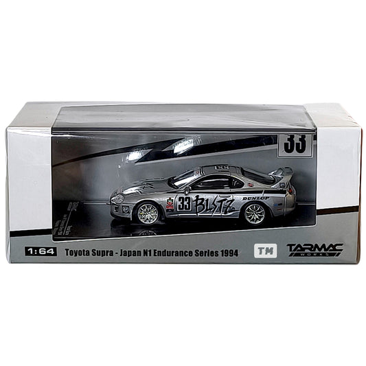 Tarmac Works Toyota Supra Blitz Japan N1 Endurance Series 1994 Fukuyama Motoyama T64-011-BZ 1/64 Diecast