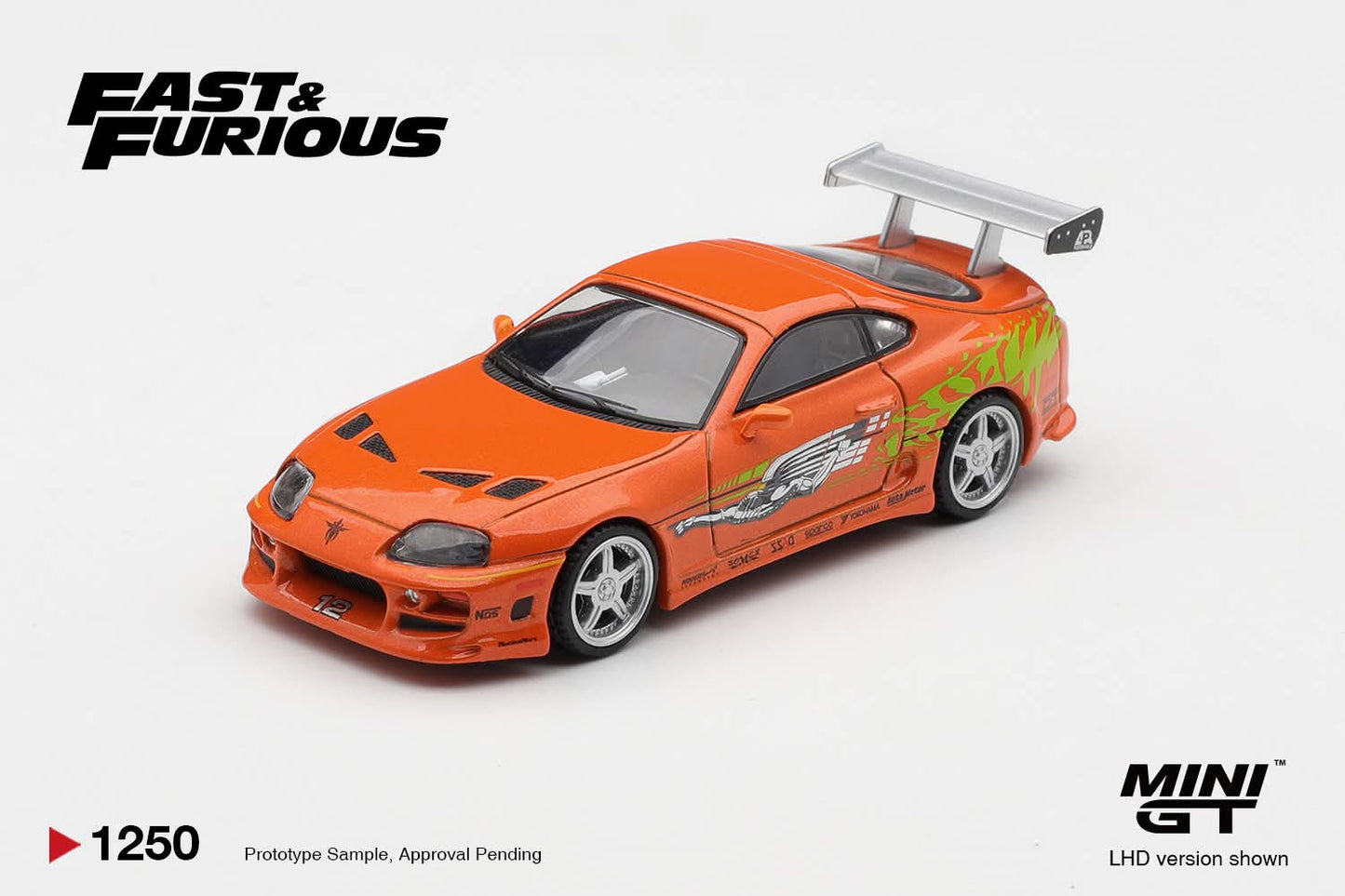 [Pre-Order] Mini GT Toyota Supra Bomex The Fast and the Furious Brian O'Conner MGT01250BL 1/64 Diecast