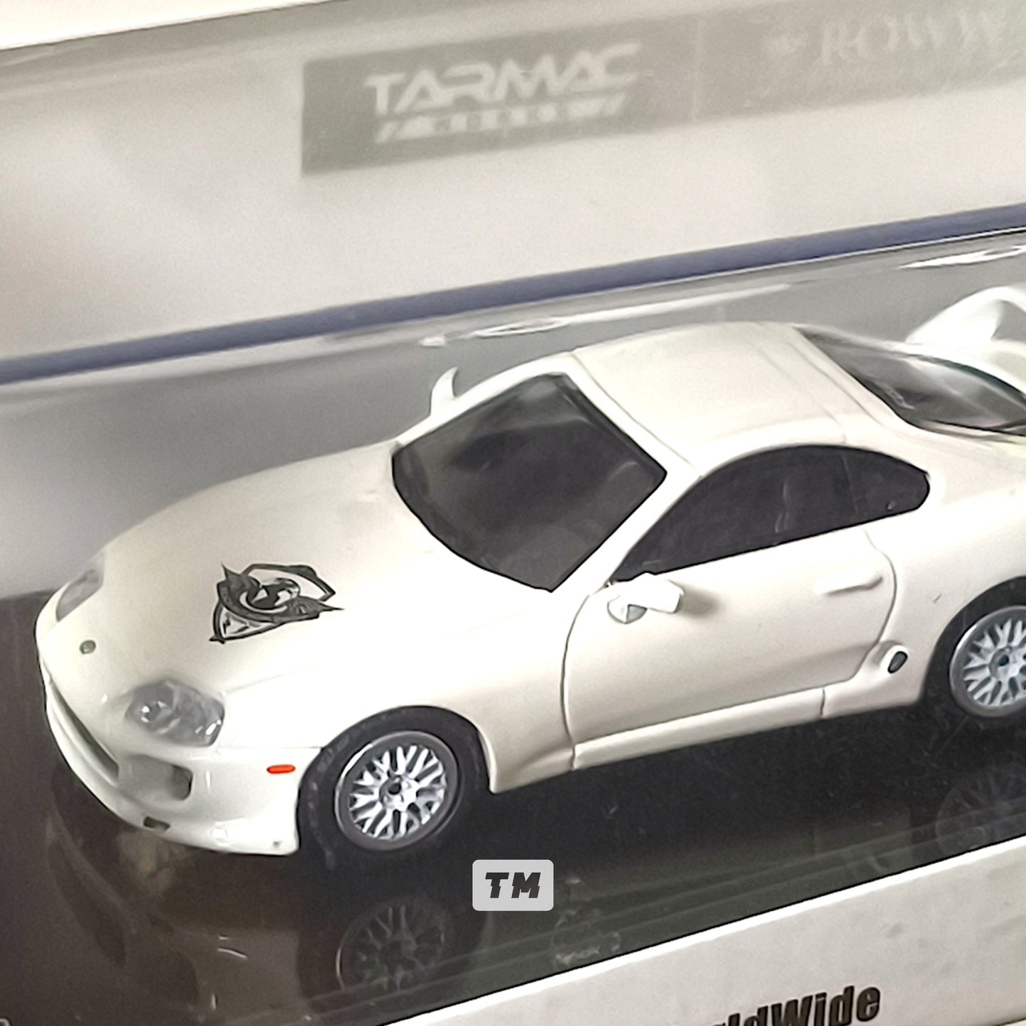 Tarmac Works Toyota Supra FOR PAUL ROWW Reach Out Worldwide T64-011-PAUL 1/64 Diecast