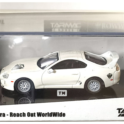 Tarmac Works Toyota Supra FOR PAUL ROWW Reach Out Worldwide T64-011-PAUL 1/64 Diecast