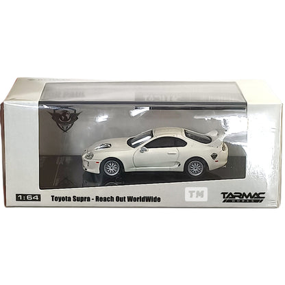 Tarmac Works Toyota Supra FOR PAUL ROWW Reach Out Worldwide T64-011-PAUL 1/64 Diecast