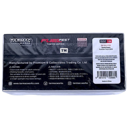 Tarmac Works Toyota Supra FuelFest Tokyo 2023 T64-011-FF23 1/64 Diecast