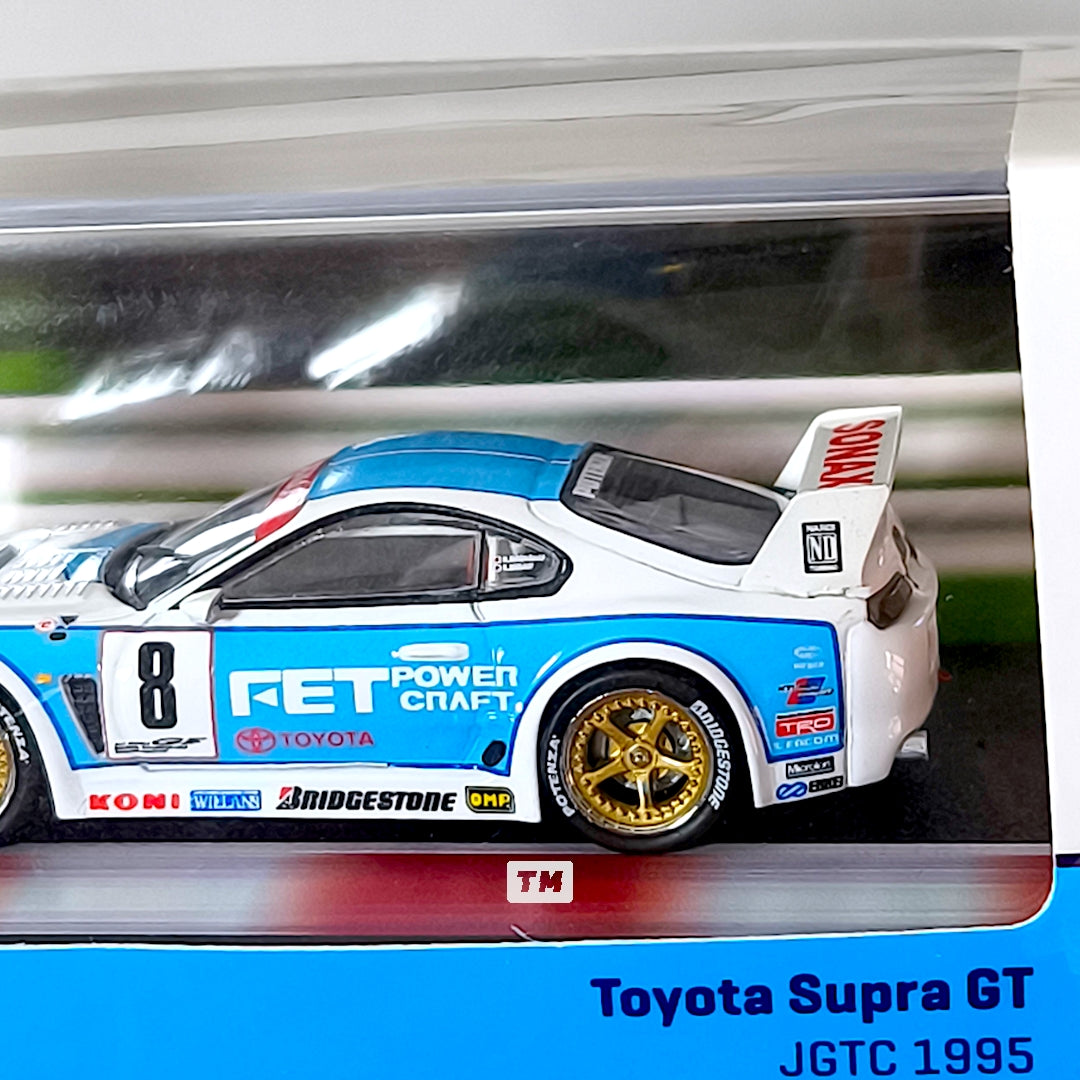 Tarmac Works Toyota Supra GT JGTC 1995 N Nagasaka K Misaki Special Edition T64-051-95JGTC08 1/64 Diecast