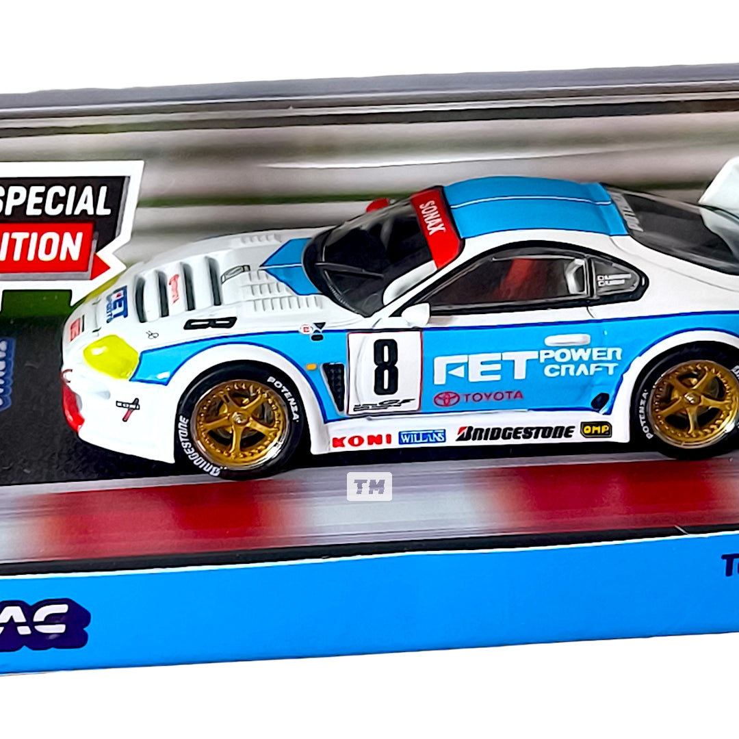 Tarmac Works Toyota Supra GT JGTC 1995 N Nagasaka K Misaki Special Edition T64-051-95JGTC08 1/64 Diecast