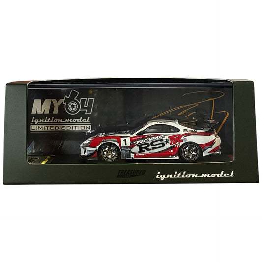 Ignition Model Toyota Supra JZA80 RZ White IG3842 1/64 Diecast