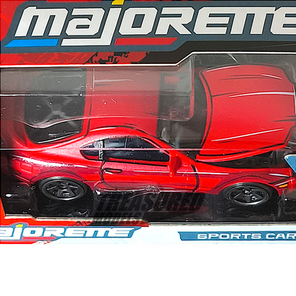 Majorette Toyota Supra MK4 Red Art Manga 1/64 Diecast