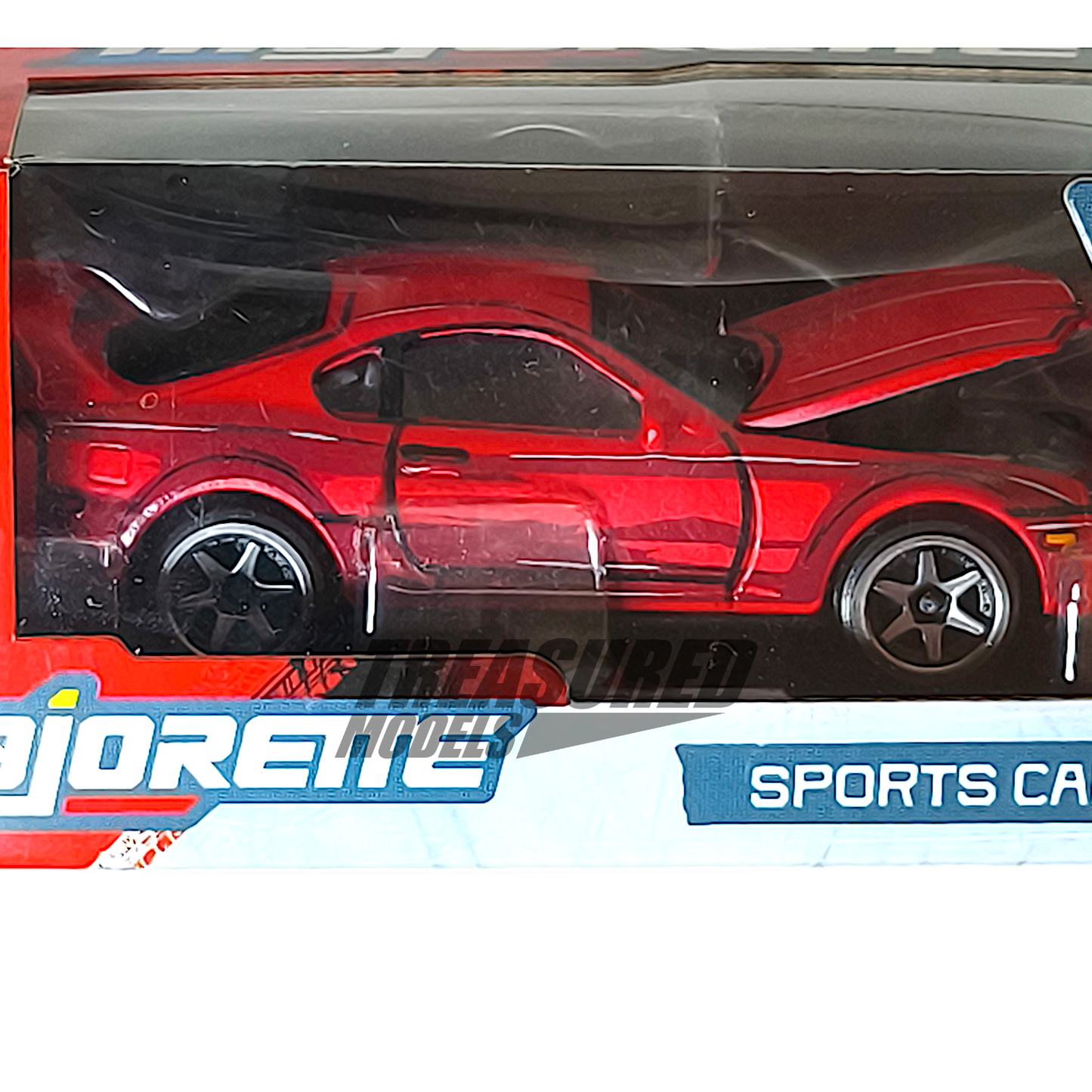Majorette Toyota Supra MK4 Red Art Manga 1/64 Diecast