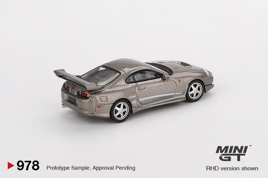 Mini GT Toyota Supra VeilSide Combat V-II Combat Grey MGT00978 1/64 Die Cast