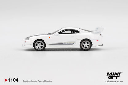 [Pre-Order] Mini GT Toyota Supra VeilSide Combat V-I White MGT01104 1/64 Diecast