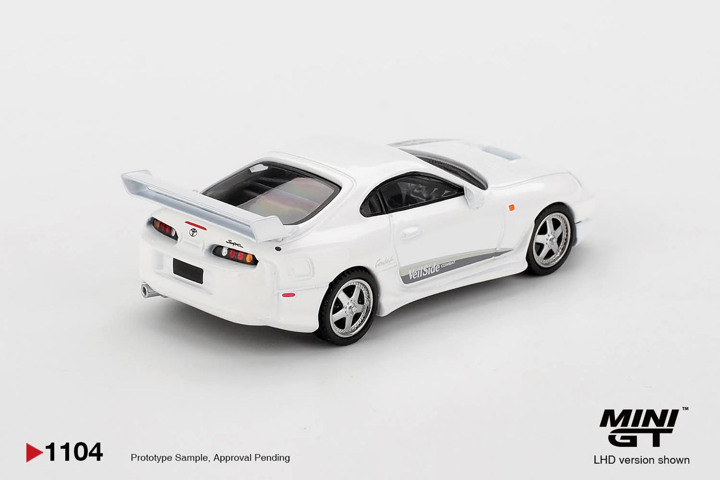 [Pre-Order] Mini GT Toyota Supra VeilSide Combat V-I White MGT01104 1/64 Diecast