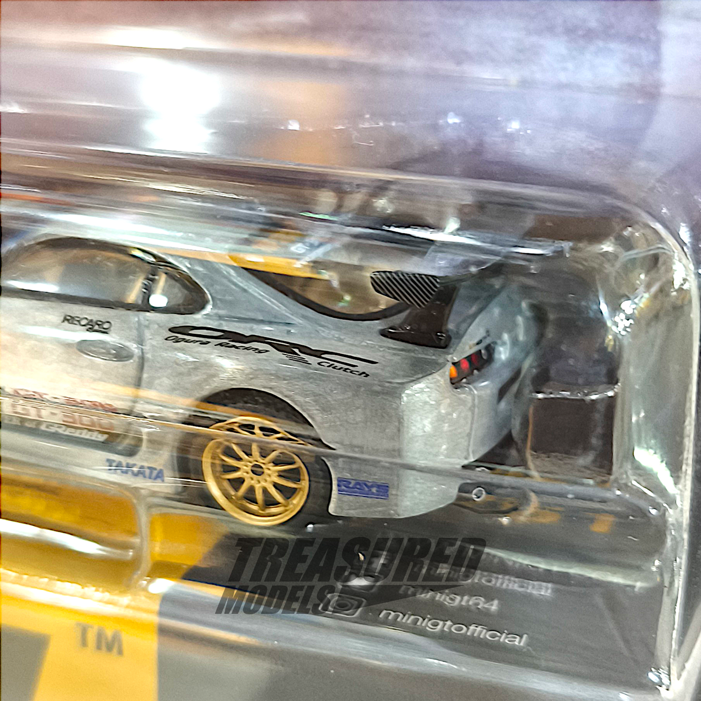Mini GT CHASE Toyota Supra (A80) Top Secret GT-300 Top Secret Gold MGT00961