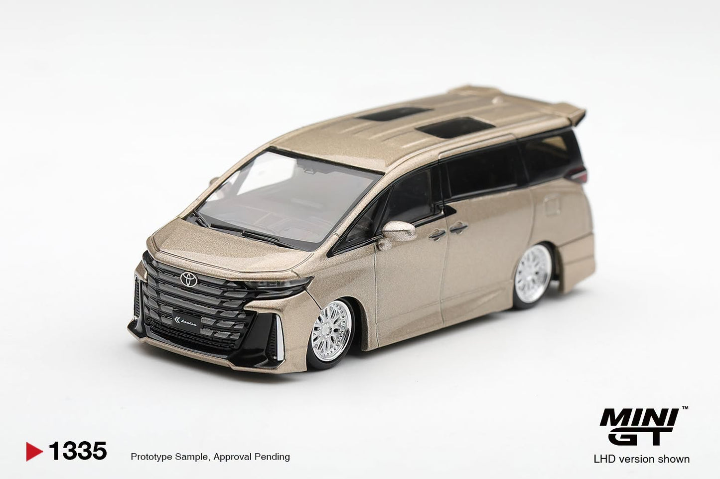 [Pre-Order] Mini GT Toyota Vellfire 40 KUHL Gold Metallic MGT01335 1/64 Diecast