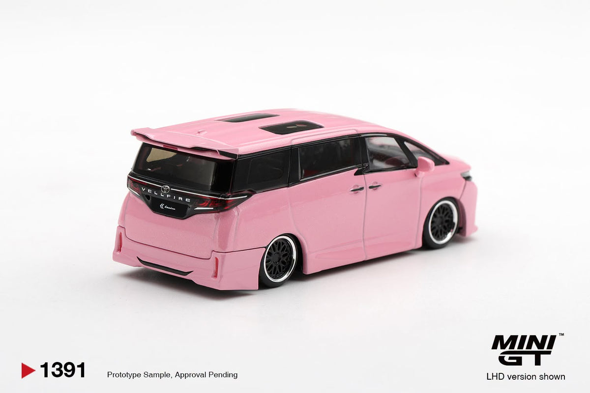 [PRE-ORDER] MINI GT Toyota Vellfire 40 KUHL Alphard Metallic Pink MGT01391 1/64 Diecast