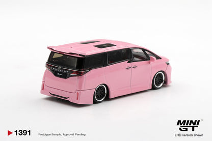 [PRE-ORDER] MINI GT Toyota Vellfire 40 KUHL Alphard Metallic Pink MGT01391 1/64 Diecast