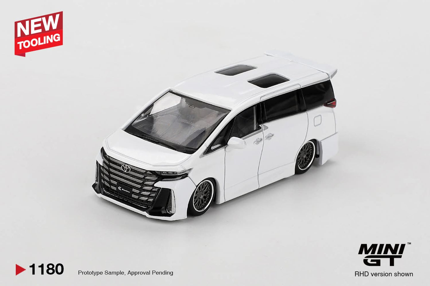 [Pre-Order] Mini GT Toyota Vellfire 40 KUHL White MGT01180 1/64 Diecast